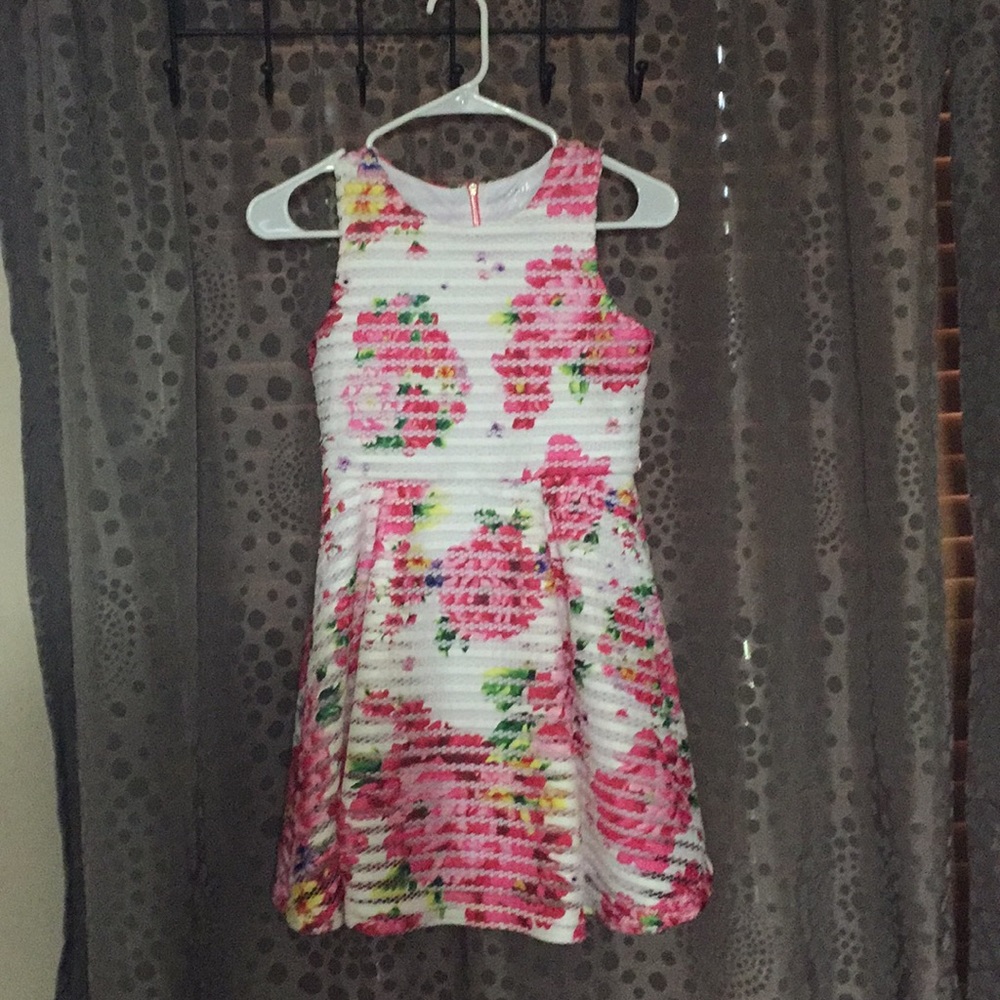 Flower print dress